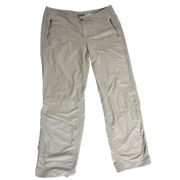 Women’s Columbia Titanium Series Tan Pants Sz 12 - Picture 1 of 8
